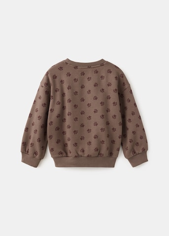 MANGO KIDS Sweatshirt i brun