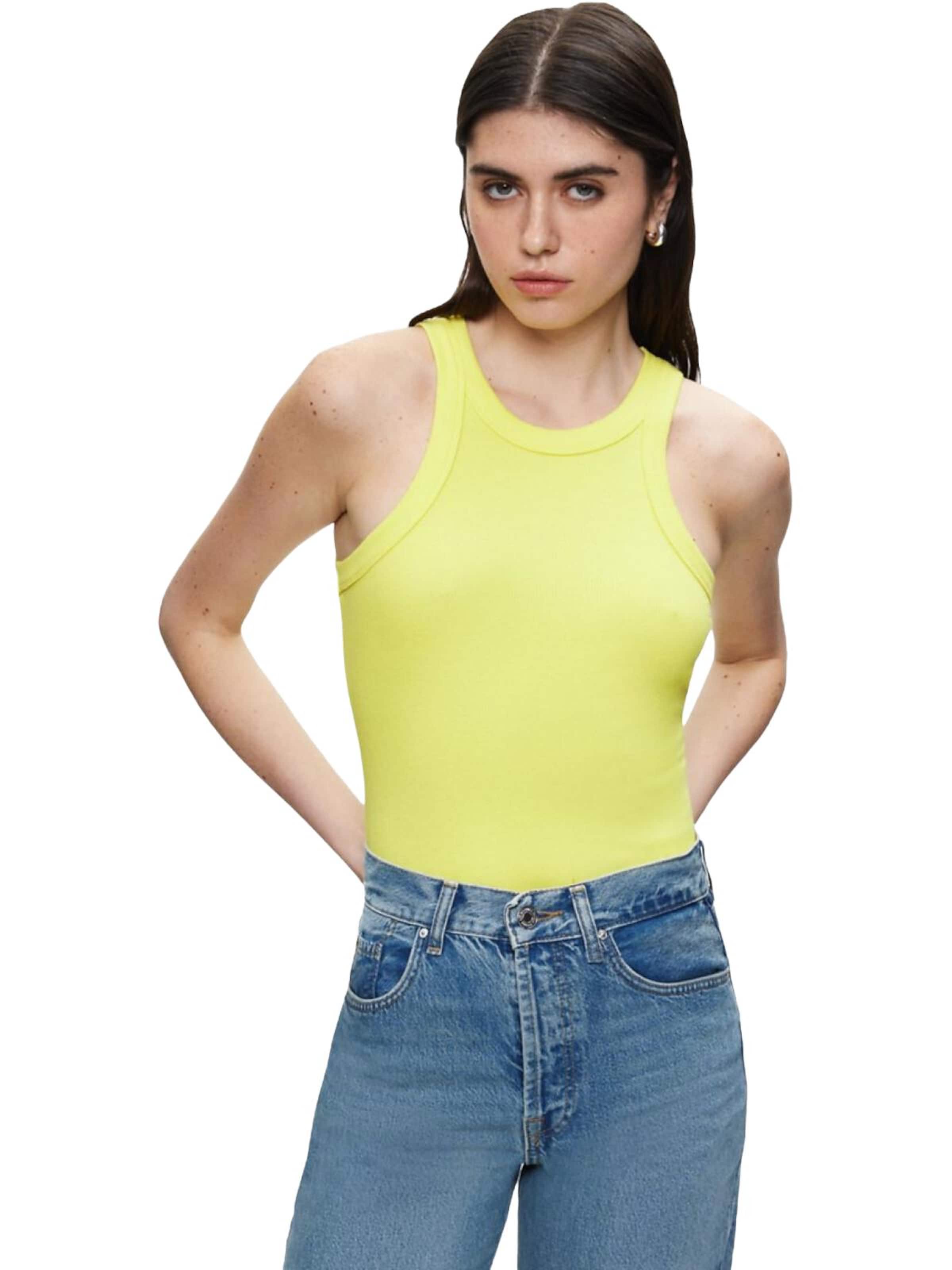LTB Jeans Top‌‌‌ in Gelb: Vorderseite