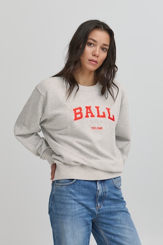 Sweat-shirt ' Taylor' Ball en gris : devant