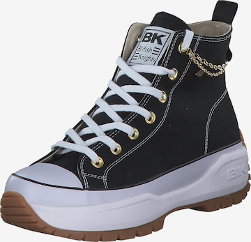 BRITISH KNIGHTS High-Top Sneakers 'Kaya Mid B53' in Black: front