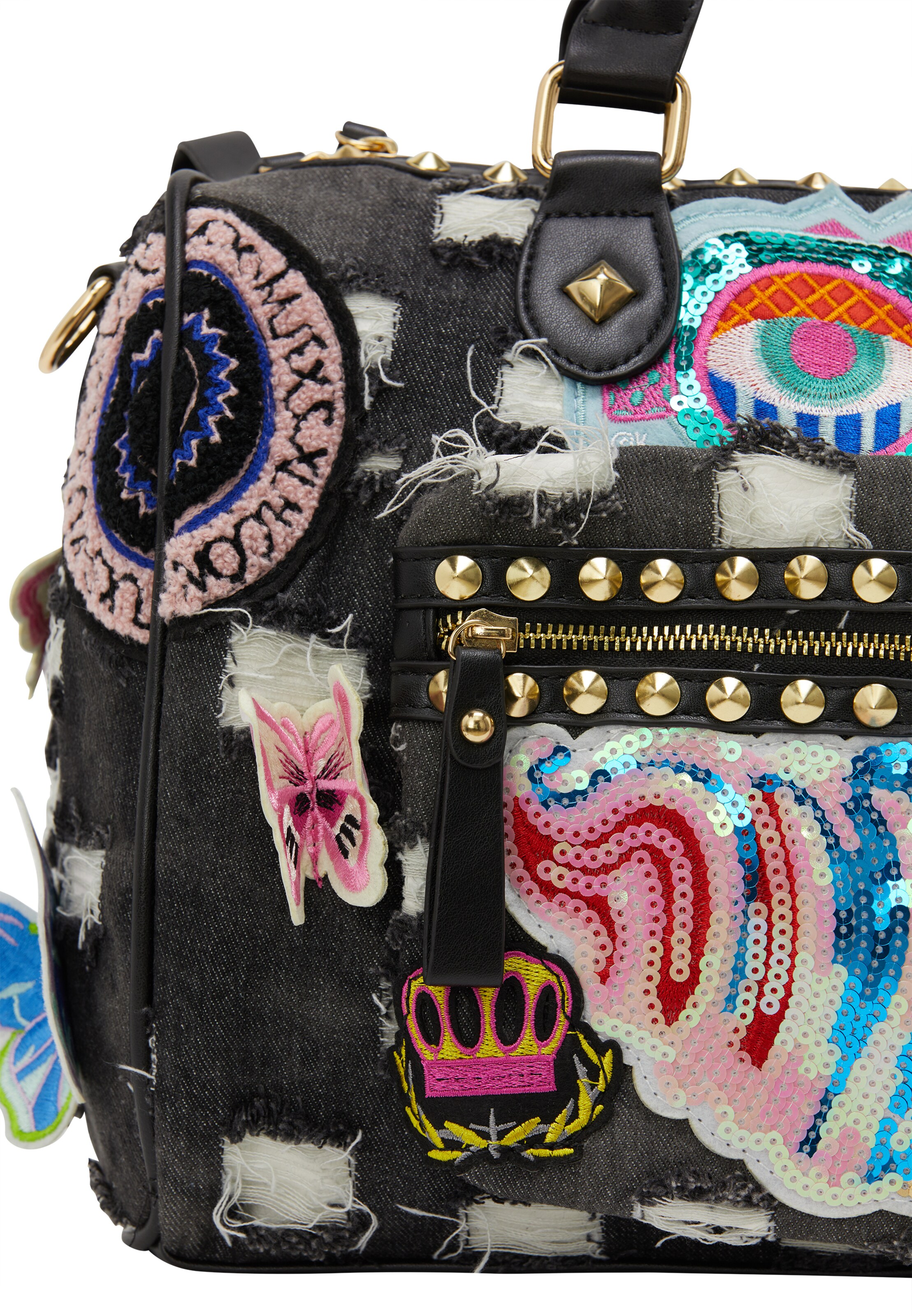 myMo ROCKS Handtas in Zwart