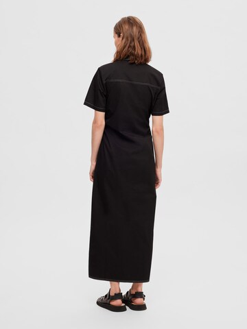 SELECTED FEMME Shirt Dress in Black