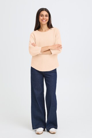 Fransa Sweater in Beige