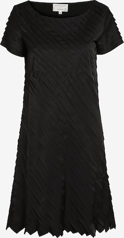 TATUUMHaljina - crna boja: prednji dio