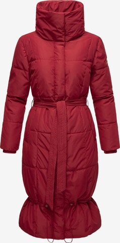 Manteau d’hiver 'Mirenaa' NAVAHOO en rouge : devant