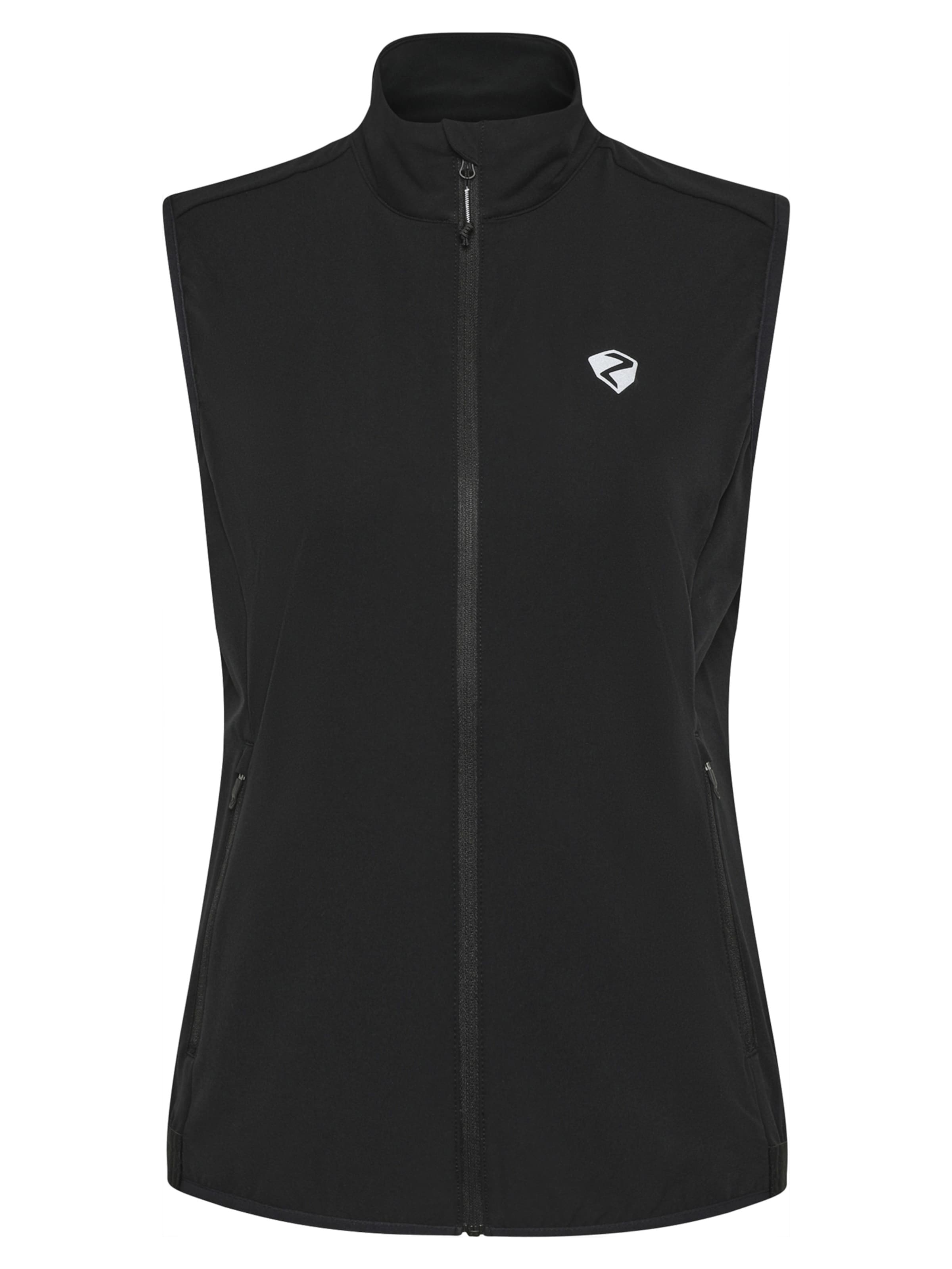 ZIENER Sportweste 'Nadeka' in Schwarz: Vorderseite