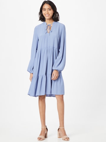 Robe-chemise 'Fini' VILA en bleu : devant