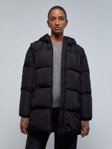 Scalpers Winter Jacket in Black: front