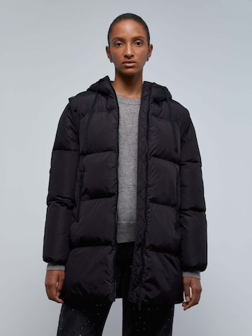 Scalpers Zimní bunda – černá: přední strana