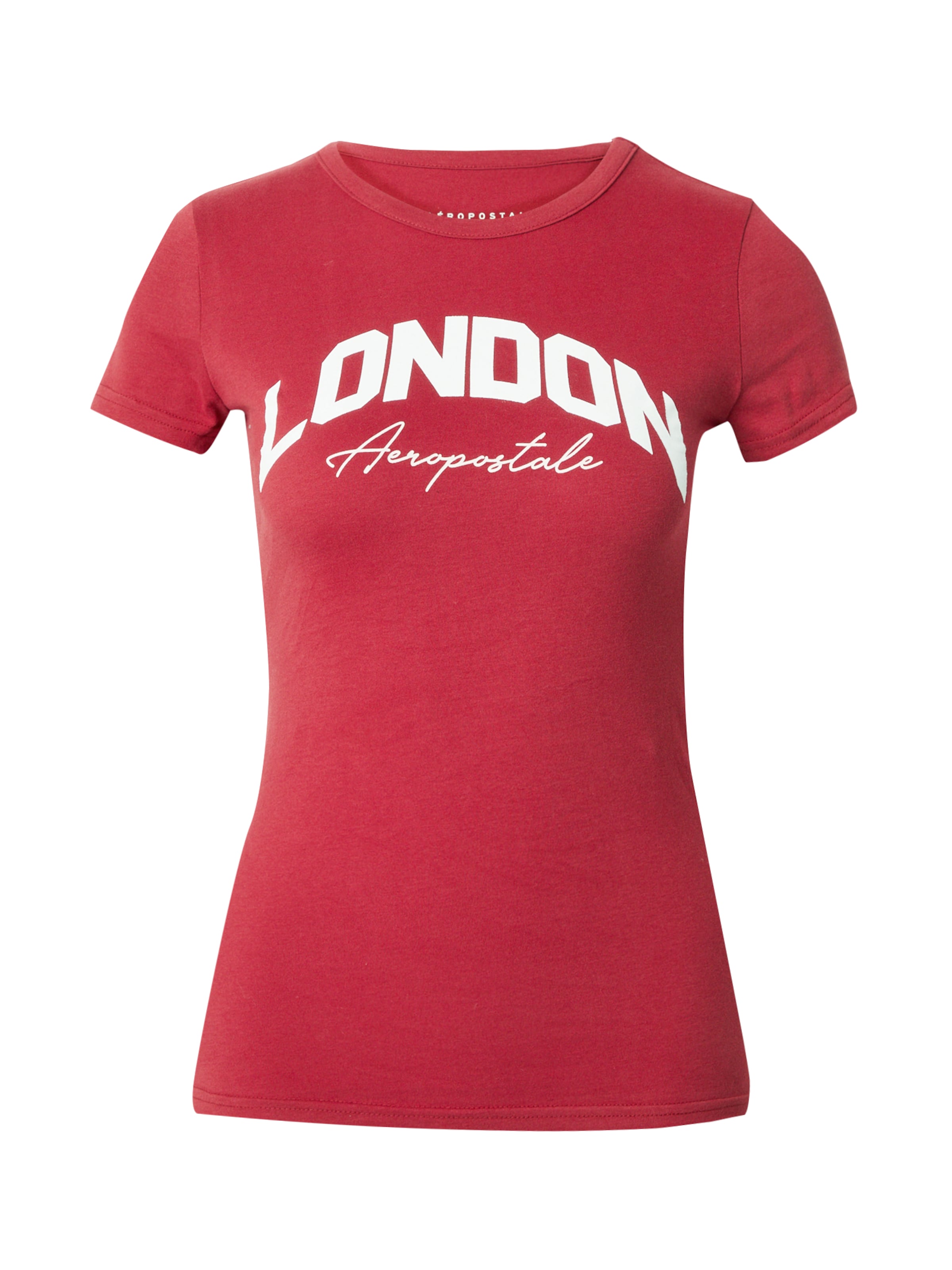 AÉROPOSTALE - Camiseta 'LONDON' en rojo: frente