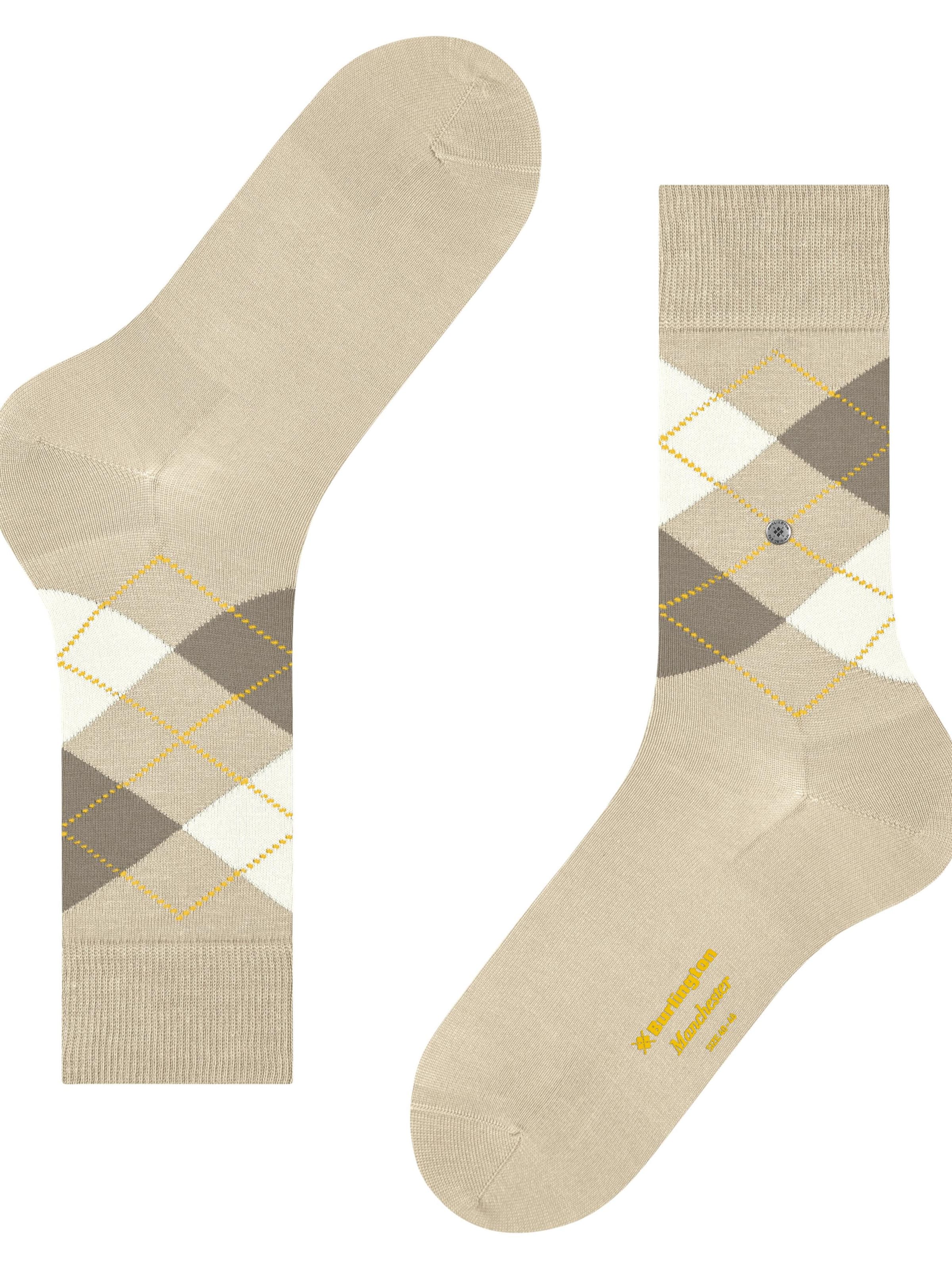BURLINGTON Socks 'Manchester' in Grey