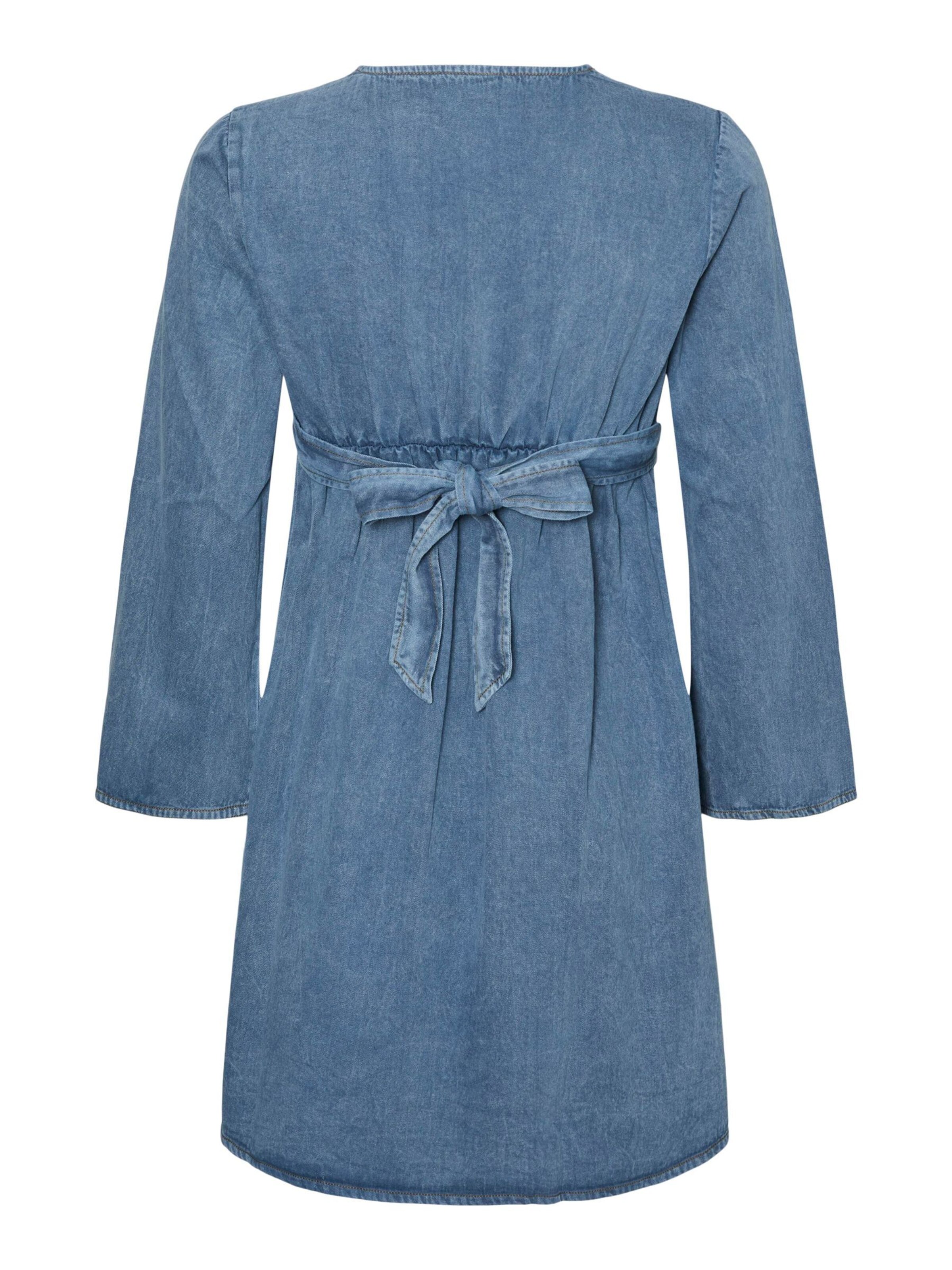 MAMALICIOUS Kleid in Blau