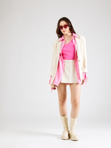 TOPSHOP Skirt in Beige