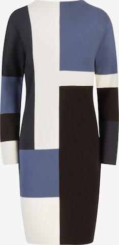 APART Knitted dress in Mixed colors: front