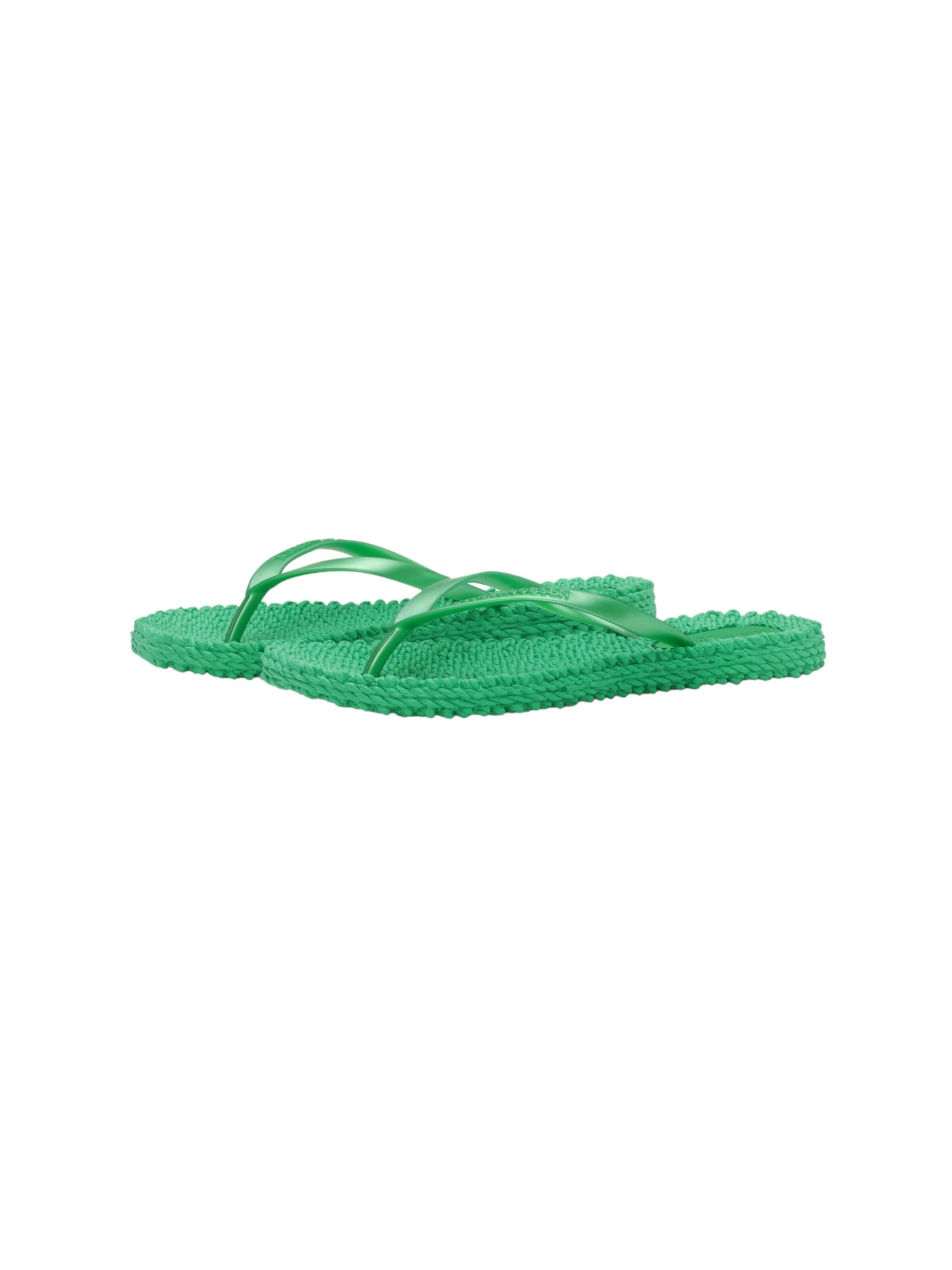 ILSE JACOBSEN T-Bar Sandals 'CHEERFUL02' in Green