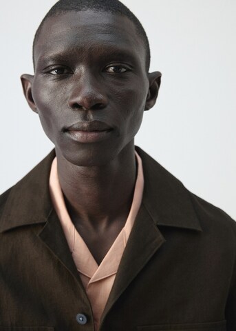 MANGO MAN Between-Season Jacket 'Umbria' in Brown