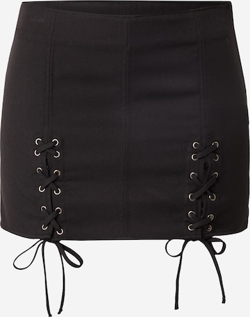 juoda Monki Sijonas: priekis