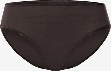 Slip ' Cotton Seamless ' Hanro en marron : devant