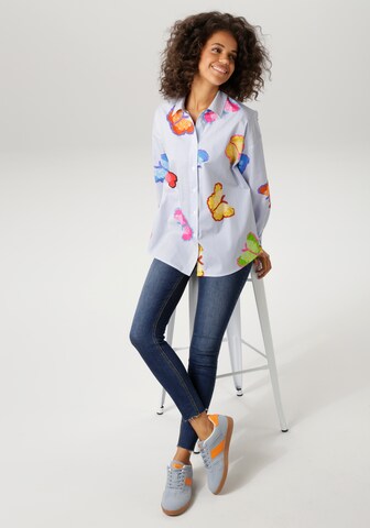 Aniston CASUAL Blouse in Blue