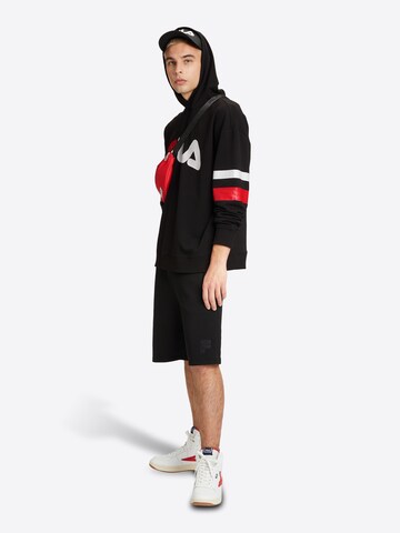 FILA Sweatshirt 'LUOHE' in Black