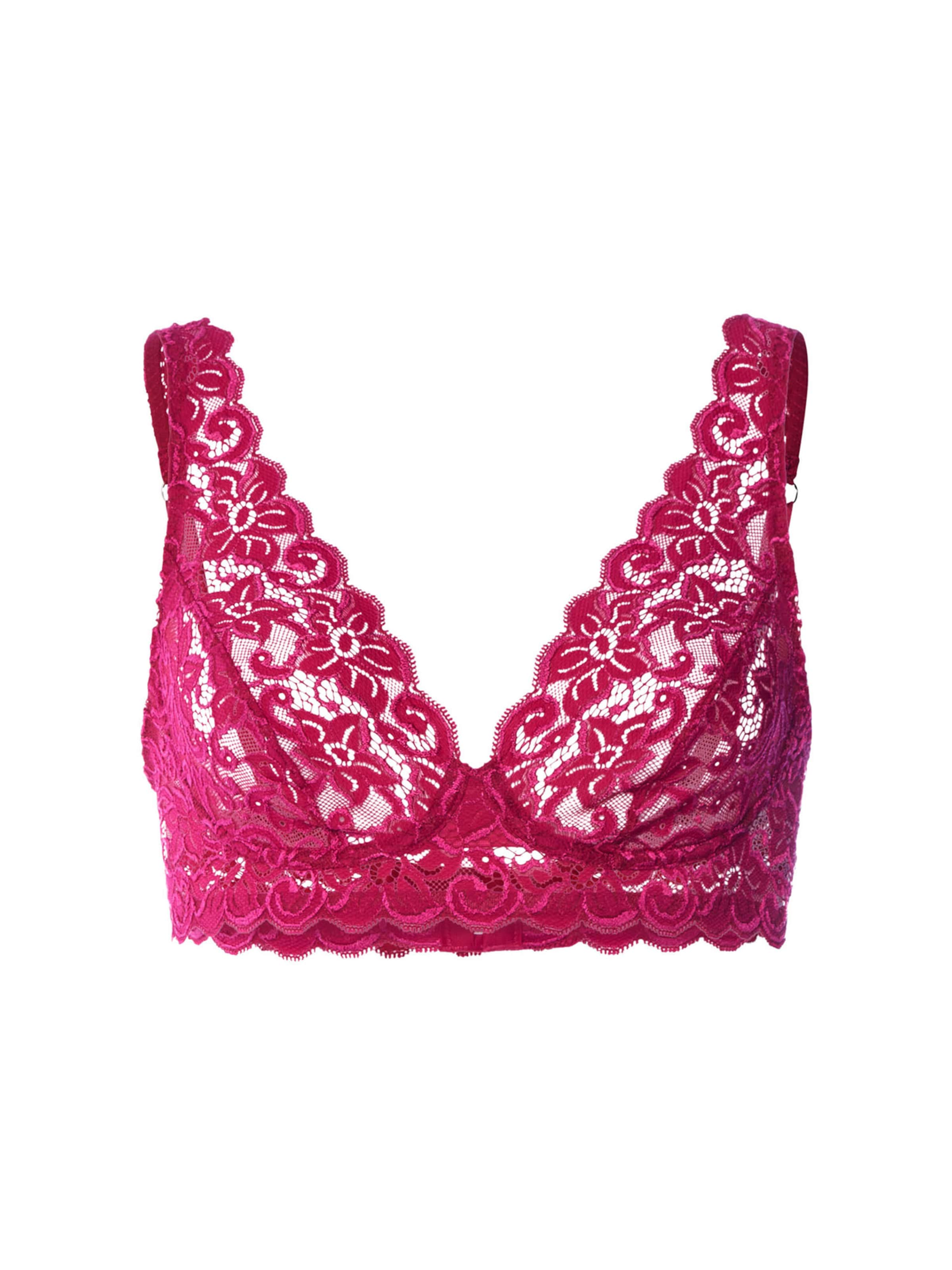 Hanro - Triangular Soutien ' Moments ' em rosa: frente