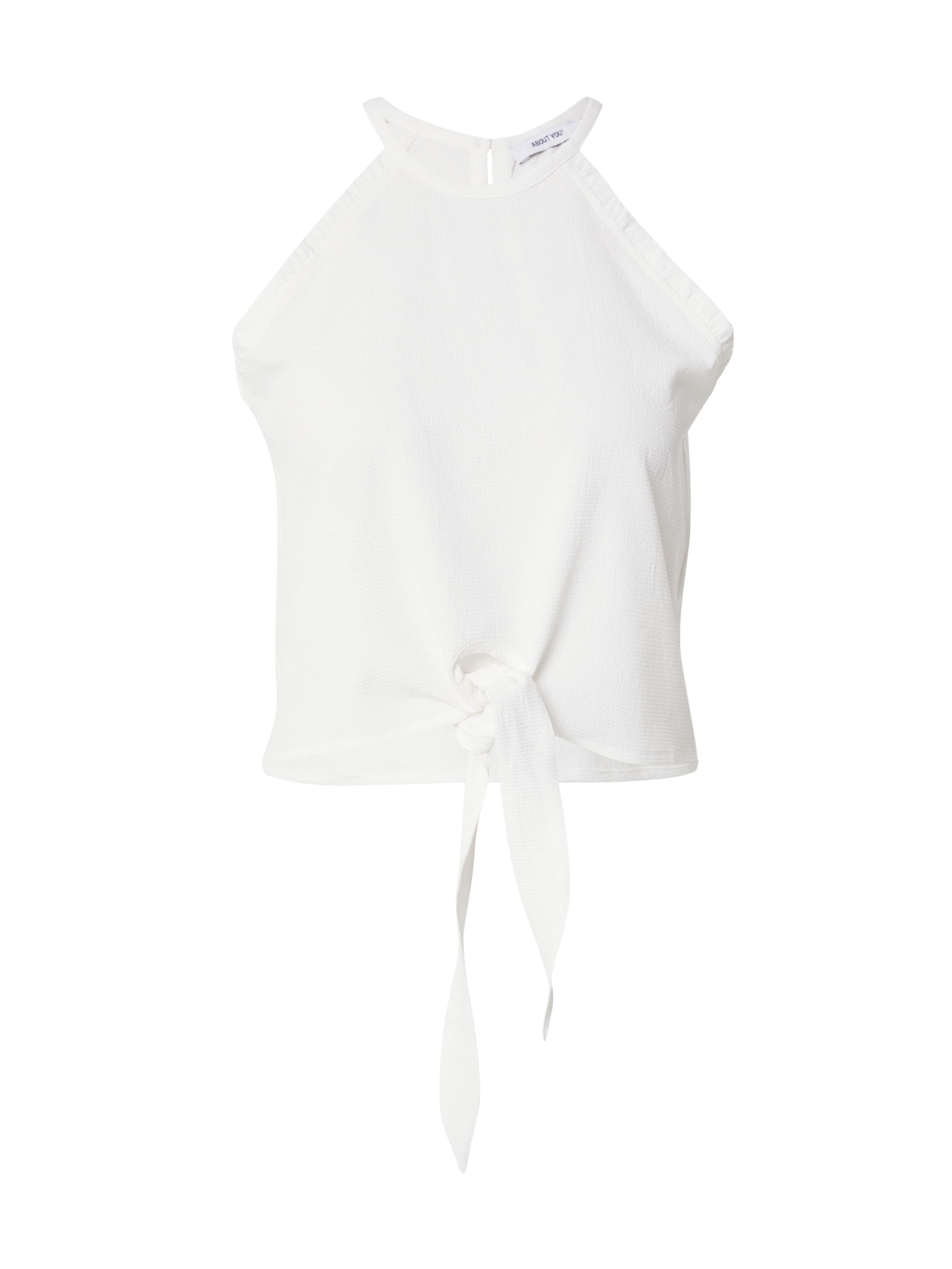 ABOUT YOU Top 'Hallgard' in White: front