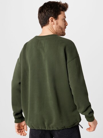 HOLLISTER Sweatshirt 'BUNGEE CREW' in Green