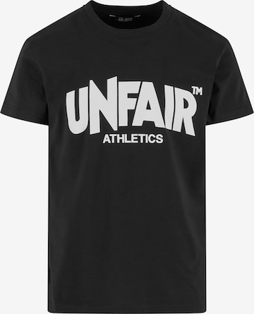 Maglietta di Unfair Athletics in nero: frontale