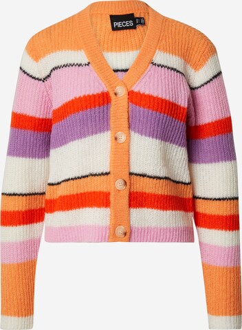 PIECES Knit Cardigan 'BRANDON' in Mixed colors: front