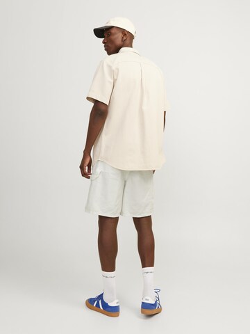 JACK & JONES Loose fit Cargo trousers in White