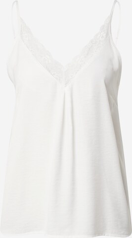 VILA Top 'Cava' in White: front