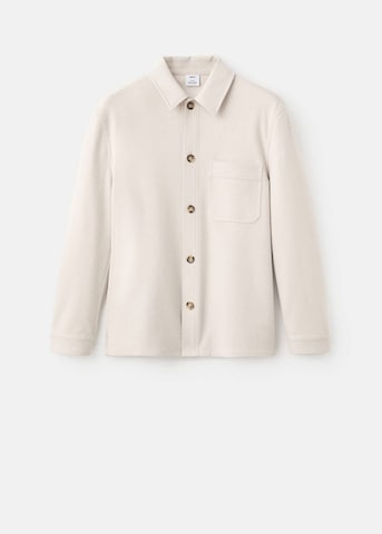 MANGO MAN Comfort Fit Hemd 'Alludia' in Beige