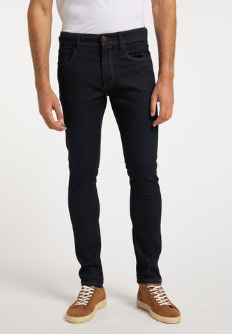 DreiMaster Vintage Skinny Jeans 'Cobie' in Blauw: voorkant