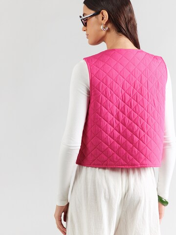 PIECES Жилетка 'PCSARIA' в Ярко-розовый