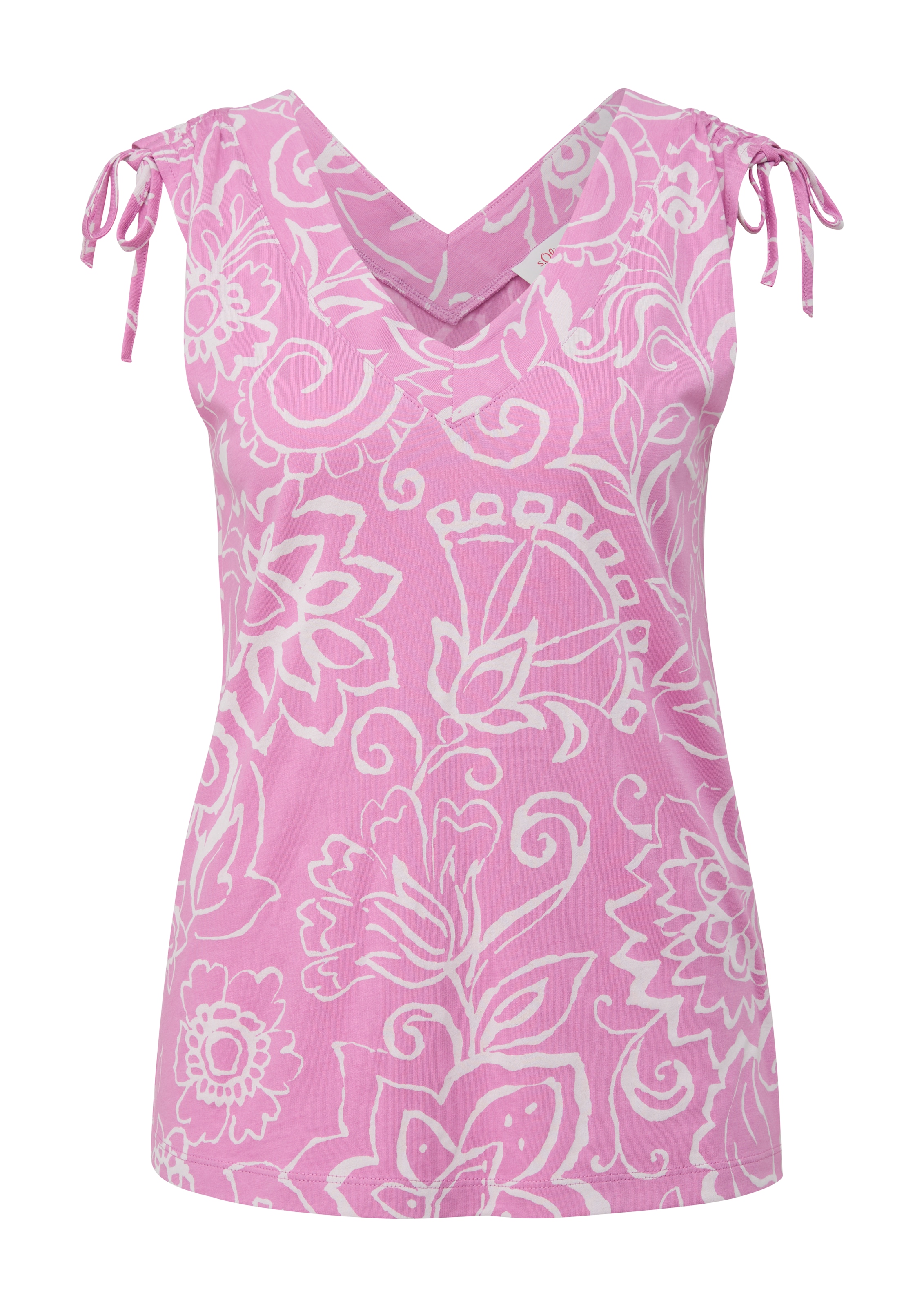 s.Oliver Top - Ružová: predná strana