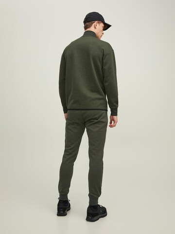 JACK & JONES Tapered Trousers 'Will' in Green