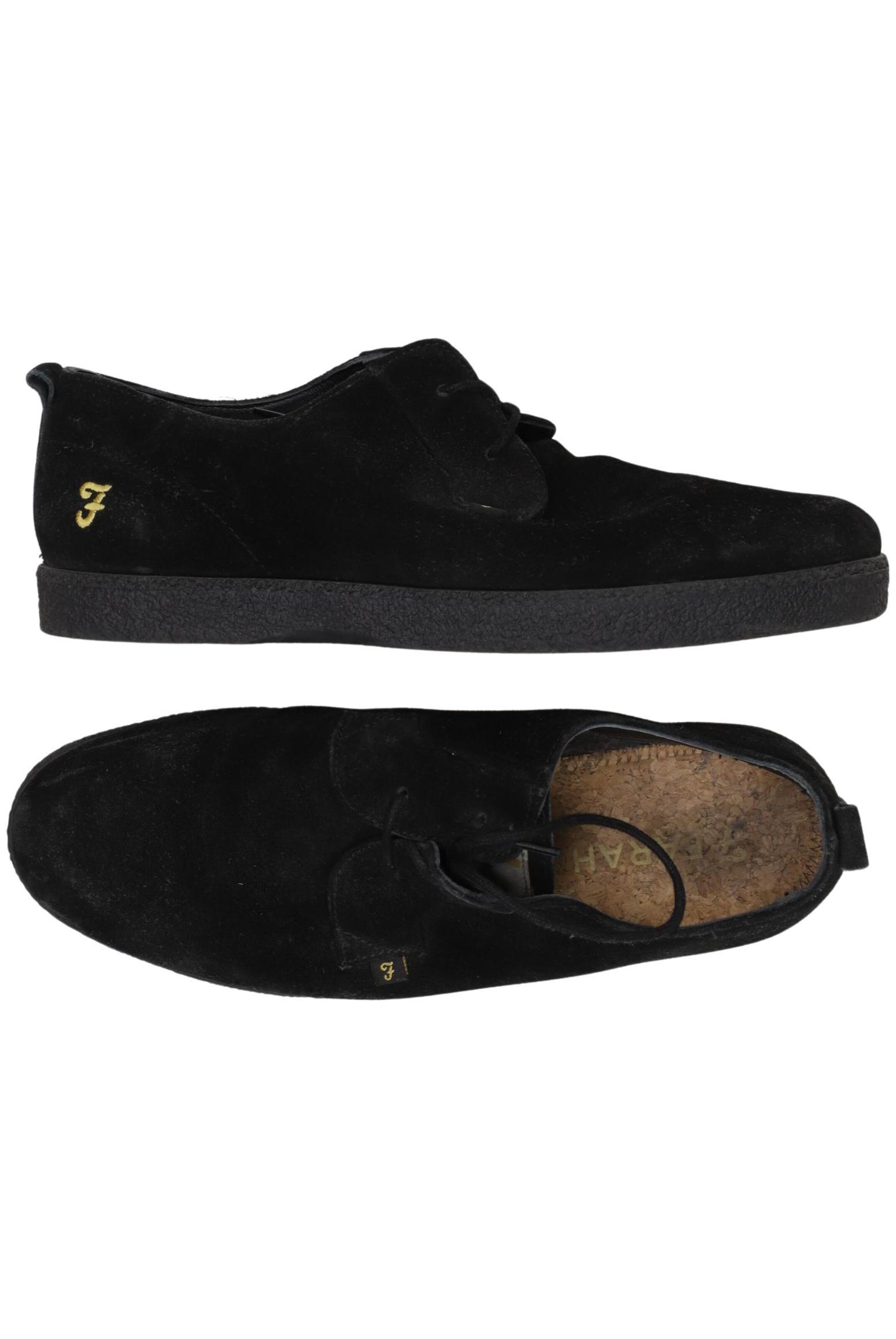 FARAH Halbschuh 42 in Schwarz: Vorderseite