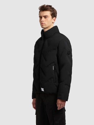 Veste d’hiver 'Clover' khujo en noir