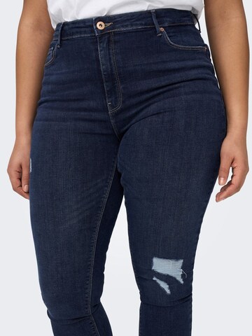 ONLY Carmakoma Regular Jeans in Blauw