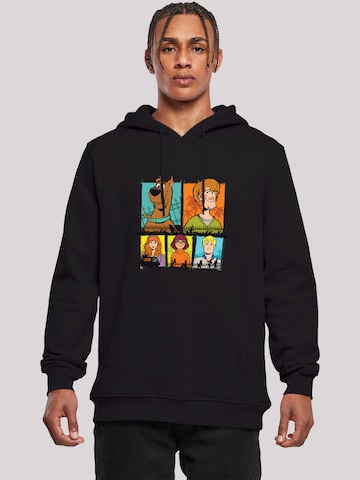F4NT4STIC Sweatshirt 'Group Frames' in Black: front