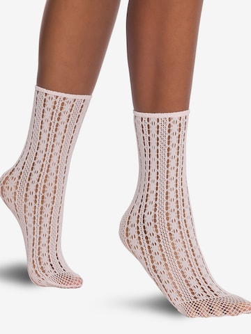 Calzino di Wolford in rosa