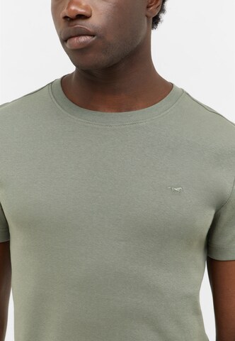 MUSTANG T-Shirt 'Style Allen' in Grün