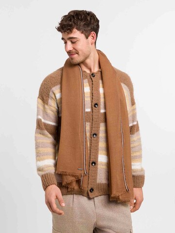 bugatti Scarf in Brown: front