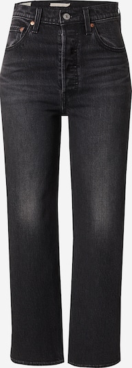 LEVI'S ® Traperice 'Ribcage Straight Ankle' u crni traper, Pregled proizvoda