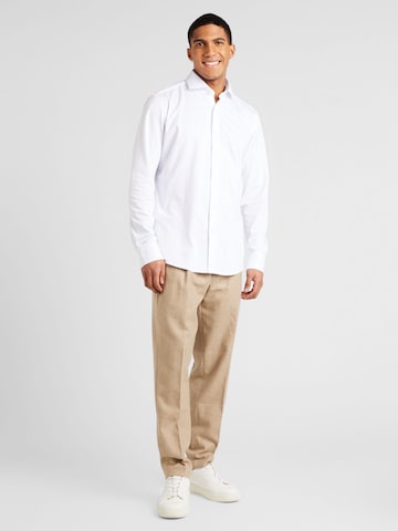 BOSS Orange Regular fit Button Up Shirt 'Joe' in White