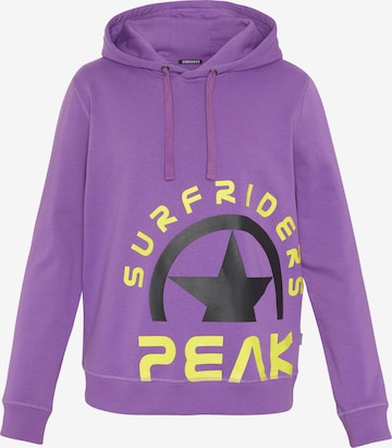 CHIEMSEE Sweatshirt 'Surf Riders Peak' in Lila: Vorderseite