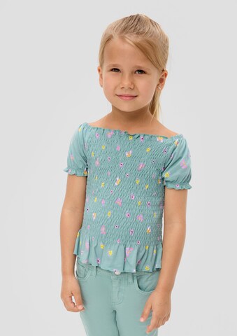 T-Shirt s.Oliver en vert : devant