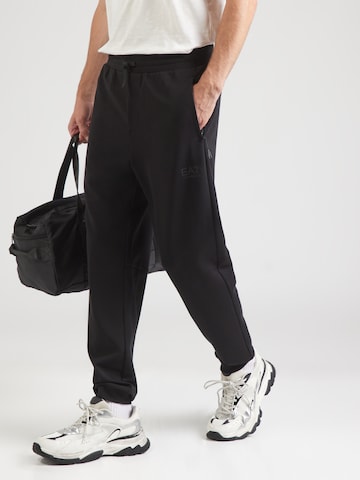 EA7 Emporio Armani Конический (Tapered) Спортивные штаны в Черный: спереди