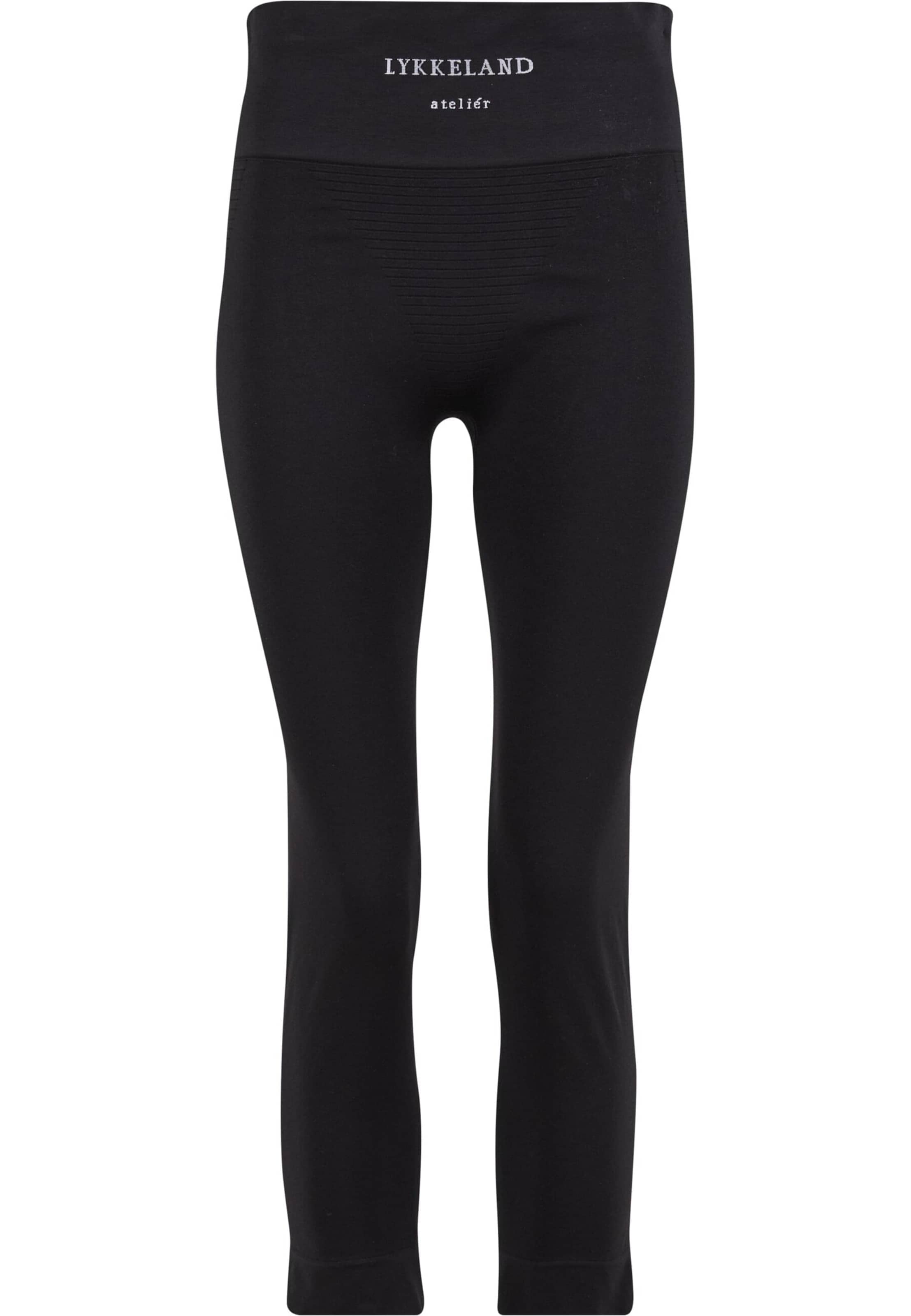 Skinny Leggings 'Shilo' Lykkeland Atelier en noir : devant