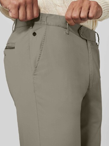 MEYER Regular Chino Pants 'Oslo' in Grey